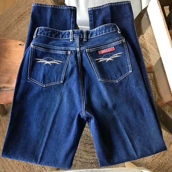 Sasson Jeans Denim - Sasson vintage straight jeans high waisted